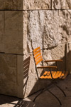 chair in sun